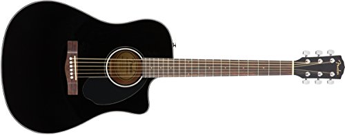 Fender CD-60SCE Black Guitarra Acústica