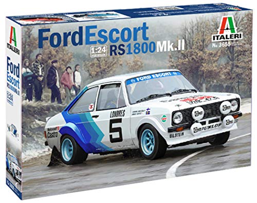 Italeri 3655 1: 24 Ford Escort MK.II, Vehículo Italeri 3655 1: 24 Ford Escort MK.II, Vehículo