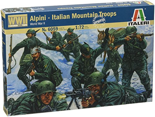 Italeri 6059S  - Tropas de Montaña Alpini Italianos - la Primera Guerra Mundial Segunda