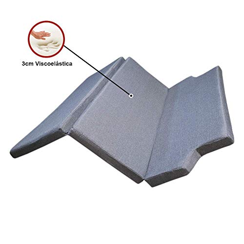 K´Foam Store Colchón Plegable para Volkswagen T5, T6, Multivan, California Beach y Caravelle 185x148x8 cm K´Foam Store Colchón Plegable para Volkswagen T5, T6, Multivan, California Beach y Caravelle 185x148x8 cm