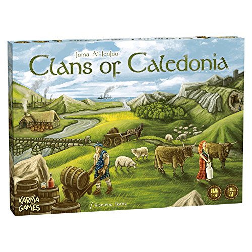 Karma Games KAR38205 Clans of Caledonia - Juego de Mesa (Contenido en alemán)