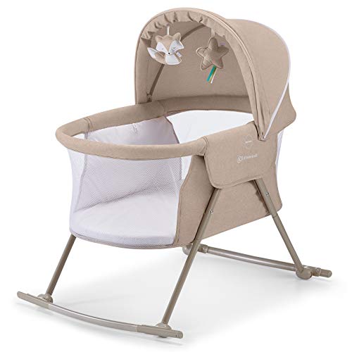 Kinderkraft Cuna Bebé LOVI, Moisés, Bolsa de Transporte, Juegos, Viaje, Beige Kinderkraft Cuna Bebé LOVI, Moisés, Bolsa de Transporte, Juegos, Viaje, Beige