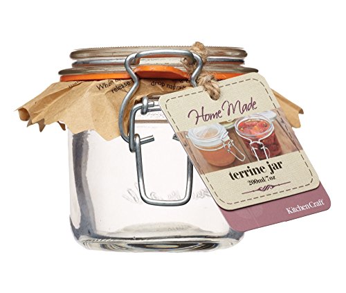 Kitchen Craft - Tarro hermético de cristal (200 g) Kitchen Craft - Tarro hermético de cristal (200 g)
