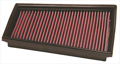 K&N 33-2849 Filtro de Aire Coche, Lavable y Reutilizable