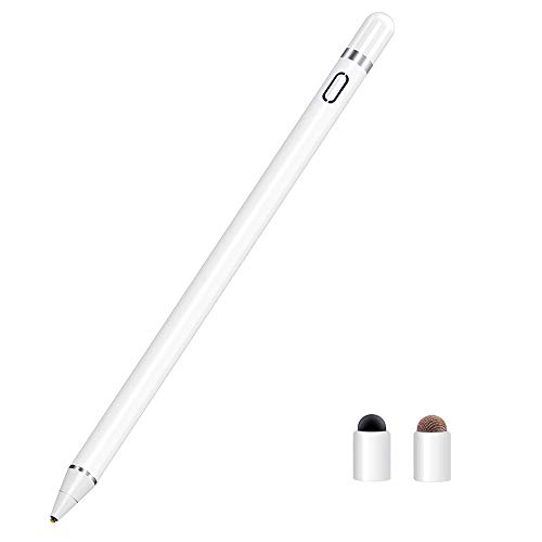 Lápiz Para Pantalla Táctil, Zspeed Lápiz Recargable de 1.5 mm de Punto Fino para Pintar Lápiz Digital Compatible con Todas las Tabletas con Pantalla Táctil y Teléfonos Móviles para Dibujar y Escribir. Lápiz Para Pantalla Táctil, Zspeed Lápiz Recargable de 1.5 mm de Punto Fino para Pintar Lápiz Digital Compatible con Todas las Tabletas con Pantalla Táctil y Teléfonos Móviles para Dibujar y Escribir.