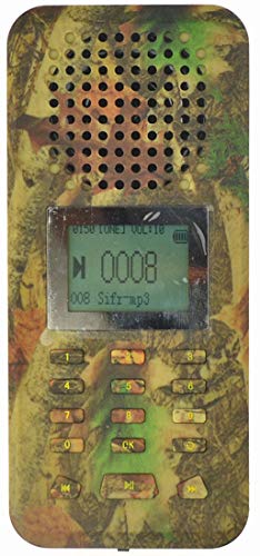 LikeBlue Pájaro llamador Reproductor de MP3 20 W 126dB Altavoz Pantalla LCD Batería Recargable Camuflaje LikeBlue Pájaro llamador Reproductor de MP3 20 W 126dB Altavoz Pantalla LCD Batería Recargable Camuflaje