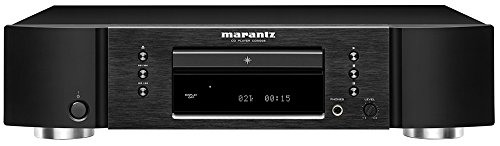 Marantz CD5005 HiFi CD Player Negro - Unidad de CD (110 dB, 0,002%, 100 dB, AAC,MP3,WMA, 20-20000 Hz, CD de Audio)