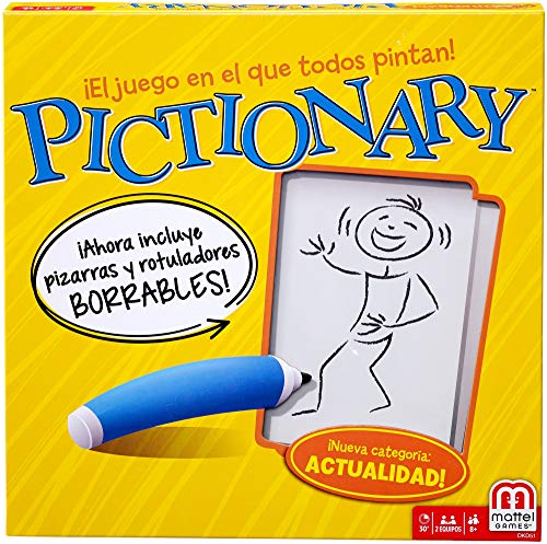 Mattel Games - Pictionary, Juegos de Mesa (Mattel DKD51) Mattel Games - Pictionary, Juegos de Mesa (Mattel DKD51)