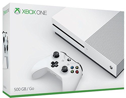 Microsoft Xbox One S 500GB Wifi Color blanco - videoconsolas (Xbox One S, 8192 MB, DDR3, AMD Jaguar, AMD Radeon, Unidad de disco duro)