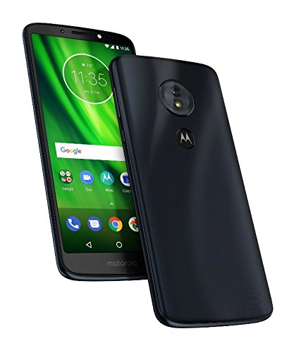 Motorola Moto G6 Play - Smartphone Libre DE 5.7" MAX Vision Full HD, 4.000 mAh de batería, cámara de 13 MP, 3 GB de RAM + 32 GB de Almacenamiento, procesador Snapdragon 430 DE 2.2 GHz, Color Azul