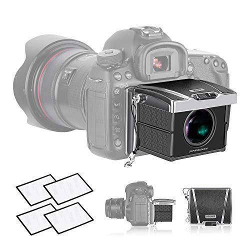 Neewer Visor Cámara Universal Ampliación 3X para Sony A7II/RX100/A9/RX1 Canon 6D Mark II/7D Mark II/77D/800/D1DX/1DXII/5DIII Nikon D5/D850/D7200 y Otras Cámaras DSLR Neewer Visor Cámara Universal Ampliación 3X para Sony A7II/RX100/A9/RX1 Canon 6D Mark II/7D Mark II/77D/800/D1DX/1DXII/5DIII Nikon D5/D850/D7200 y Otras Cámaras DSLR