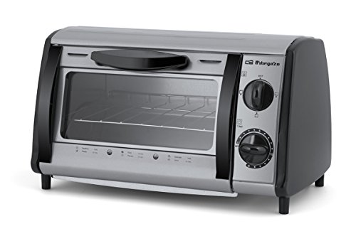 Orbegozo HO810A Mini horno- tostador multifunción, 800 W, 8 litros, Gris