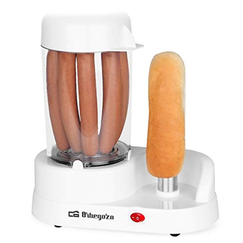 Orbegozo PR 3500 3500-Máquina de Hacer Perritos, 0,5 l, 350 W, BLANCO Orbegozo PR 3500 3500-Máquina de Hacer Perritos, 0,5 l, 350 W, BLANCO