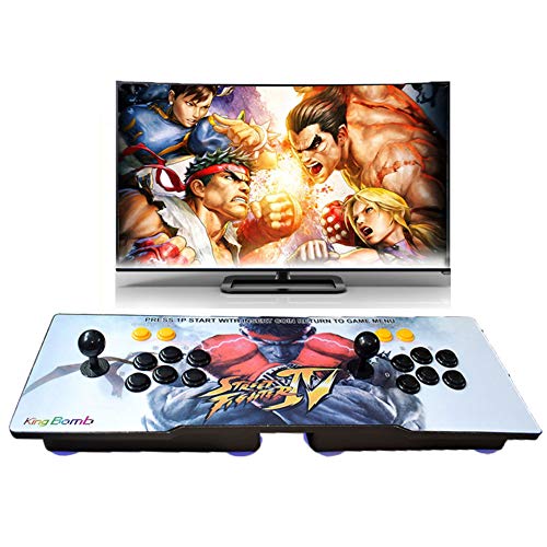 Pandora's Box 5S Arcade Game Console 1299 en 1 TV Juego de videojuegos con 2 botones de joystick Partes de la fuente de alimentación Salida HDMI VGA USB Se puede seleccionar Tres Patrones(RYU) Pandora's Box 5S Arcade Game Console 1299 en 1 TV Juego de videojuegos con 2 botones de joystick Partes de la fuente de alimentación Salida HDMI VGA USB Se puede seleccionar Tres Patrones(RYU)