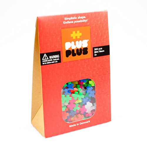 Plus-Plus 3351 - Puzzle Mini Neon, 300 Piezas Plus-Plus 3351 - Puzzle Mini Neon, 300 Piezas