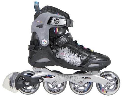 Powerslide Phuzion - Patines en línea para Hombre, tamaño 44, Color Negro Powerslide Phuzion - Patines en línea para Hombre, tamaño 44, Color Negro