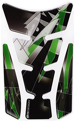 Puig 4720N Protector de deposito, Color Negro y Verde Puig 4720N Protector de deposito, Color Negro y Verde