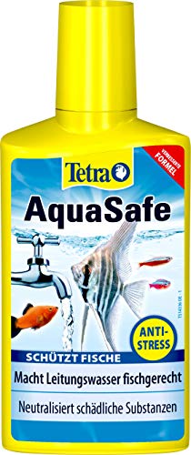 Purificador de agua AquaSafe de Tetra Aquasafe, para acuarios, neutraliza las sustancias del agua, diferentes tamaños