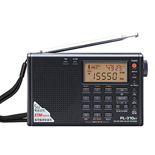 Radio de Banda Completa Desmodulador Digital FM/Am/SW/MW/LW Receptor Digital de Radio estéreo de Banda Mundial