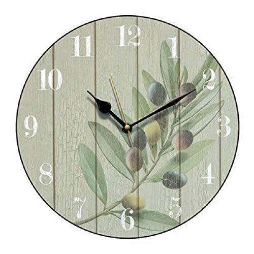 Relojes de Pared Smith Taylor Cm Antiguo Reloj De Pared Verde Oliva