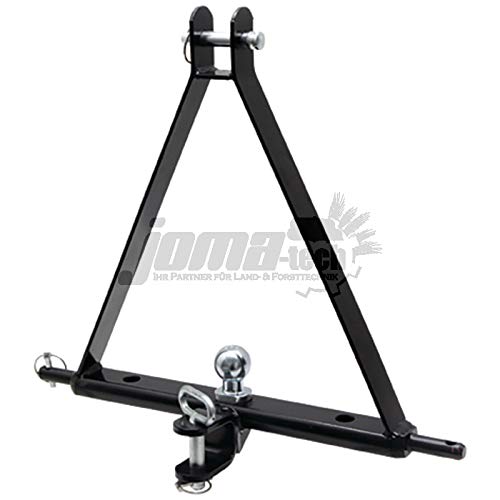 Riel de arrastre con tres puntos de suspensión, 932 mm, Categoría II, con enganche de remolque Riel de arrastre con tres puntos de suspensión, 932 mm, Categoría II, con enganche de remolque