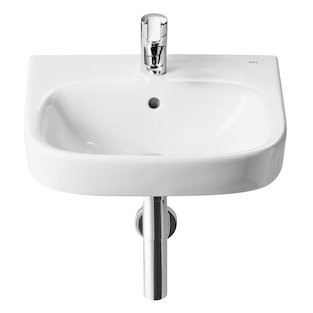 Roca A325998000 Colección Debba - Lavabo de porcelana mural, color blanco, 400x320x105 mm. Roca A325998000 Colección Debba - Lavabo de porcelana mural, color blanco, 400x320x105 mm.