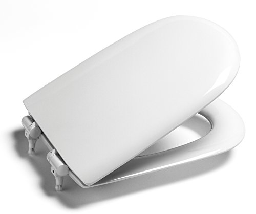 Roca A801461004 Asiento y Tapa, Modelo Giralda, Blanco Roca A801461004 Asiento y Tapa, Modelo Giralda, Blanco