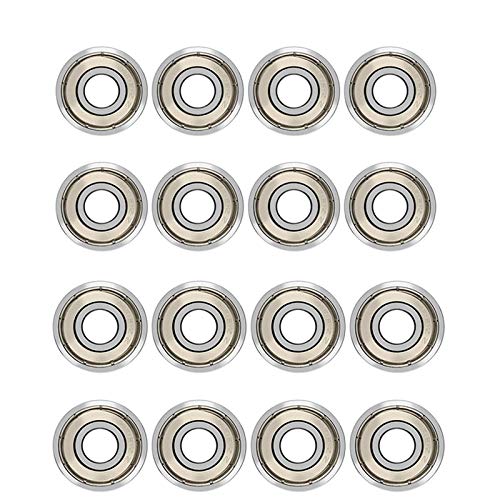 Ruesious 20 x Rodamientos de bolas en miniatura 608zz Roller Skate 8 * 22 * 7mm para impresora 3D Ruesious 20 x Rodamientos de bolas en miniatura 608zz Roller Skate 8 * 22 * 7mm para impresora 3D