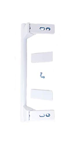 SERVI-HOGAR TARRACO® Tirador Puerta Frigorifico Liebherr (largo 31cm ente agujeros 24, 5cm) con tapa embellecedora SERVI-HOGAR TARRACO® Tirador Puerta Frigorifico Liebherr (largo 31cm ente agujeros 24, 5cm) con tapa embellecedora