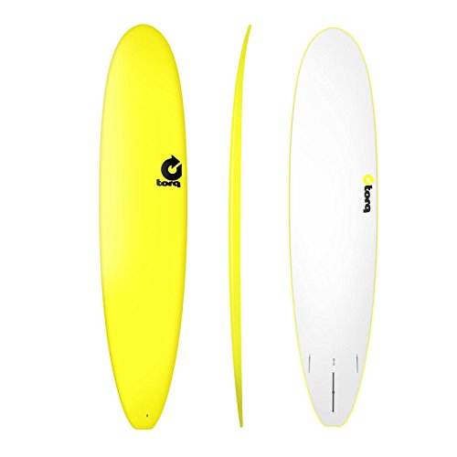 Tabla de Surf Torq Softboard 9.0 Malibu Longboard Amarillo Soft Top onda Jinete Deck