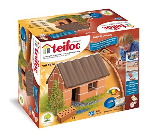 Teifoc Teifoc-T1024 Eitech GmbH-Construcción de Piedra, Color Multicolor TEI 1024, Kleines Einfamilienhaus T1024