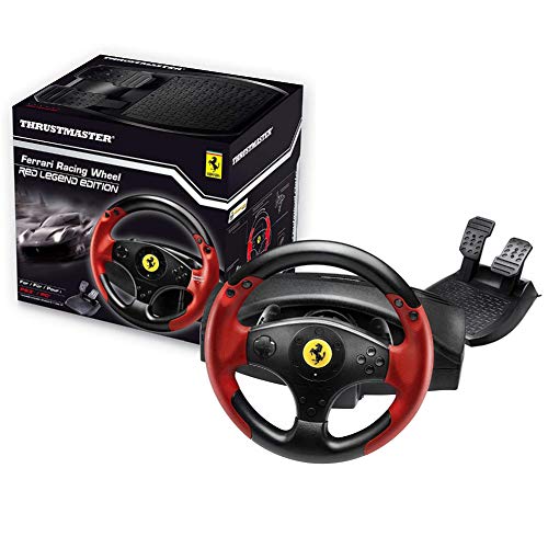 Thrustmaster FERRARI RED LEGEND EDITION - Volante - PS3 / PC - Licencia Oficial Ferrari Thrustmaster FERRARI RED LEGEND EDITION - Volante - PS3 / PC - Licencia Oficial Ferrari