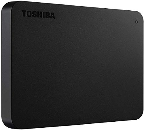 Toshiba Canvio Basics - Disco duro externo portátil USB 3.0 de 2.5 pulgadas (1 TB) color negro