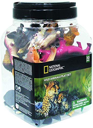 VALUVIC MONTEQUINTO, S.L. Cubo 30 Piezas Animales Salvajes 20 Animales y 10 Accesorios VALUVIC MONTEQUINTO, S.L. Cubo 30 Piezas Animales Salvajes 20 Animales y 10 Accesorios