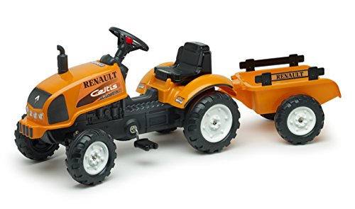 vidaXL Tractor con Remolque Falk Renault Celtis 436Rx, 2/5 años, Naranja