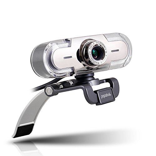 Webcam 1080P, Papalook PA452 de Alta Definición con Micrófono con Gran Apertura Compatible con Skype, MSN, Facebook, Google Hangouts, Webcam de USB Plug and Play, Web Cam para Ordenador, PC, etc Webcam 1080P, Papalook PA452 de Alta Definición con Micrófono con Gran Apertura Compatible con Skype, MSN, Facebook, Google Hangouts, Webcam de USB Plug and Play, Web Cam para Ordenador, PC, etc