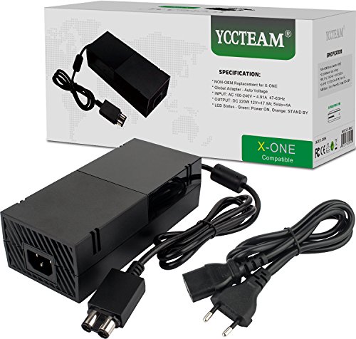 Xbox One Adaptadores de corriente, Kit de Reemplazo de Adaptador de CA para Controlador Xbox One Xbox One Adaptadores de corriente, Kit de Reemplazo de Adaptador de CA para Controlador Xbox One