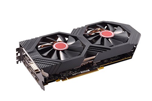 XFX AMD Radeon RX RX-580P8DFD6 8GB Triple X Edition  - Tarjeta gráfica Radeon Express, GDDR5,256BIT,DVI+HDMI+3DP,GTS