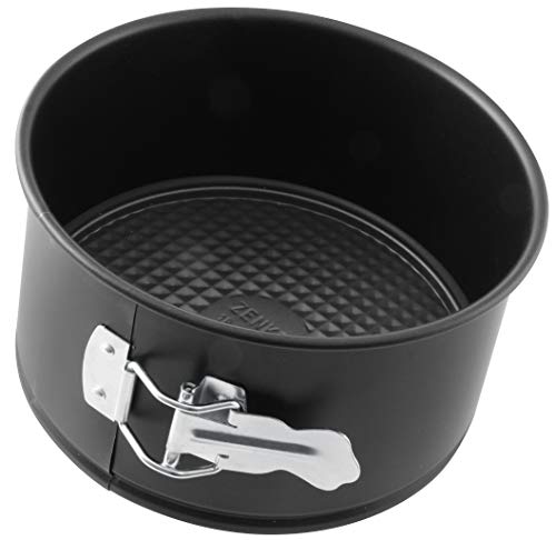 Zenker 1 Panettone Molde Desmontable con Fondo en Acero con Revestimiento Antiadherente, Teflon, 18 x 10 cm, Negro, 18cm Zenker 1 Panettone Molde Desmontable con Fondo en Acero con Revestimiento Antiadherente, Teflon, 18 x 10 cm, Negro, 18cm
