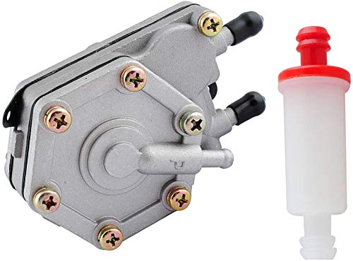2520227 Bomba de Combustible para Polaris Sportsman 325 400 500 600 700 6X6 Magnum 325 con 2530009 Filtro de Combustible en Línea por Poweka 2520227 Bomba de Combustible para Polaris Sportsman 325 400 500 600 700 6X6 Magnum 325 con 2530009 Filtro de Combustible en Línea por Poweka