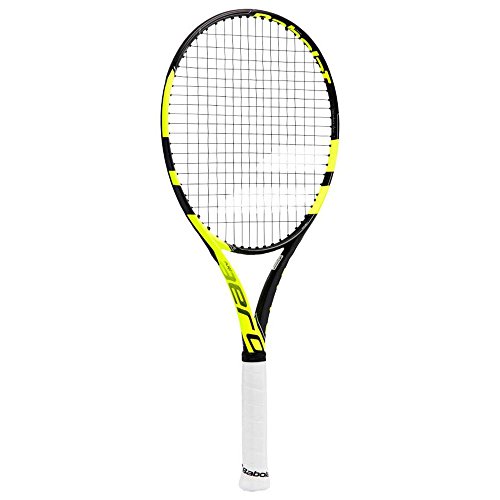 Babolat Pure Aero Super Lite S Raqueta de Tenis, Unisex Adulto, Negro/Amarillo, 1 Babolat Pure Aero Super Lite S Raqueta de Tenis, Unisex Adulto, Negro/Amarillo, 1