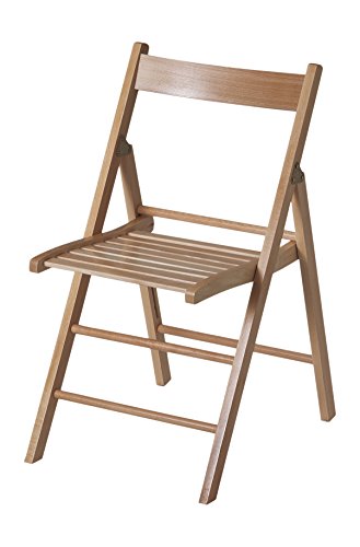 Bas Silla plegable madera haya para salón, comedor, cocina, estudio, escritorio, despacho, dormitorio, balcón, terraza interior, habitación juvenil, dormitorio. Pack 4 unidades Bas Silla plegable madera haya para salón, comedor, cocina, estudio, escritorio, despacho, dormitorio, balcón, terraza interior, habitación juvenil, dormitorio. Pack 4 unidades