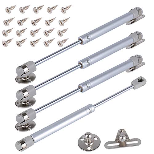 Buondac - Pistones a Gas Muebles Cocina Amortiguador Puertas Elevables (100N /10kg o 120N /12kg) Bisagras Resortes Armario con Tornillos, paquete de 4 piezas Buondac - Pistones a Gas Muebles Cocina Amortiguador Puertas Elevables (100N /10kg o 120N /12kg) Bisagras Resortes Armario con Tornillos, paquete de 4 piezas