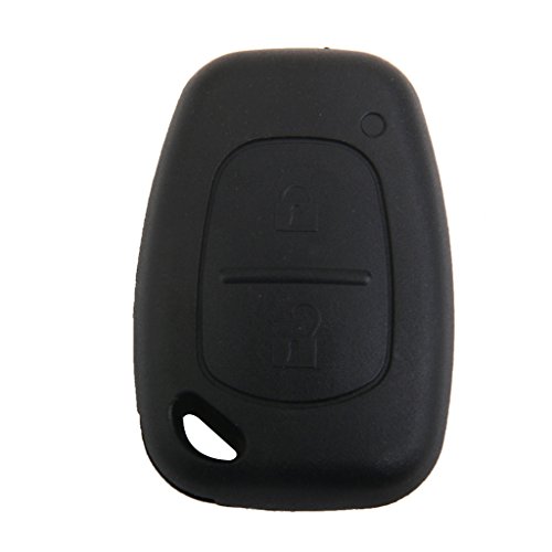 Cáscara Funda de Llave Reemplazo Romota 2 Botones para Vauxhall Opel Vivaro Renault Trafic Cáscara Funda de Llave Reemplazo Romota 2 Botones para Vauxhall Opel Vivaro Renault Trafic