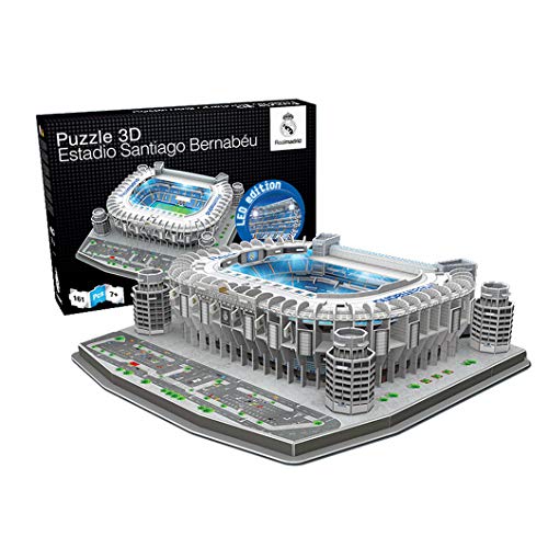 Estadio Santiago Bernabeu LED Edition (Real Madrid CF) - Nanostad - Puzzle 3D (Producto Oficial Licenciado) Estadio Santiago Bernabeu LED Edition (Real Madrid CF) - Nanostad - Puzzle 3D (Producto Oficial Licenciado)