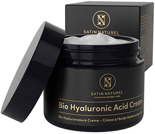 GANADOR 2020* Crema Facial de Acido Hialuronico Puro ORGÁNICA 50 ml - Crema Antiarrugas para Mujer con Aloe Vera y Vitamina E - Usar con un Serum Facial - Cremas Faciales para Contorno de Ojos GANADOR 2020* Crema Facial de Acido Hialuronico Puro ORGÁNICA 50 ml - Crema Antiarrugas para Mujer con Aloe Vera y Vitamina E - Usar con un Serum Facial - Cremas Faciales para Contorno de Ojos