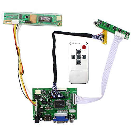 HDMI + VGA + 2AV placa de regulador de LCD de entrada para B154PW01V LP171WP4 Panel LCD de 15.4 "17" 1440x900