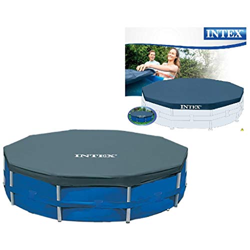 Intex 28031 - Cobertor piscina metálica Metal & Prisma Frame 366 cm