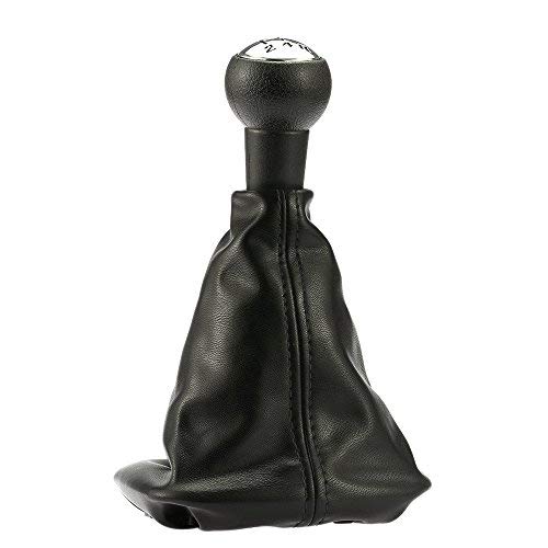 KKmoon Palanca de Cambios de 5 Velocidades , Pomo Palanca de Cambios Polaina Bota Cuero para P EUGEOT 207 307 406 KKmoon Palanca de Cambios de 5 Velocidades , Pomo Palanca de Cambios Polaina Bota Cuero para P EUGEOT 207 307 406
