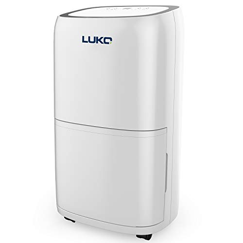 LUKO 20L deshumidificador portátil y compacto, silencioso y electrico, tanque grande de 5,5L con desagüe, secado ropa y purificación de aire, para el hogar, habitación, baño, armario, garaje y sótano LUKO 20L deshumidificador portátil y compacto, silencioso y electrico, tanque grande de 5,5L con desagüe, secado ropa y purificación de aire, para el hogar, habitación, baño, armario, garaje y sótano